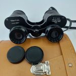 Revue 8x40 اصل ژاپن دوربین دوچشمی شکاری – سری کلاسیک بسیار تمیز با کیف چرمی - تصویر 2
